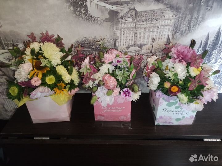 Букет из садовых цветов