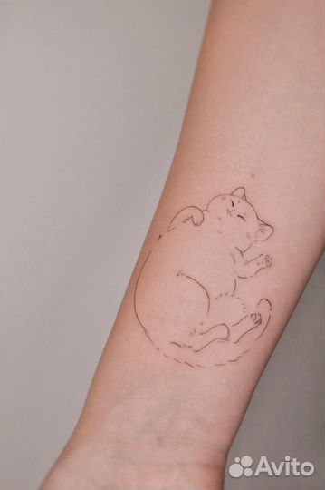 Мини тату, татуировки надписи