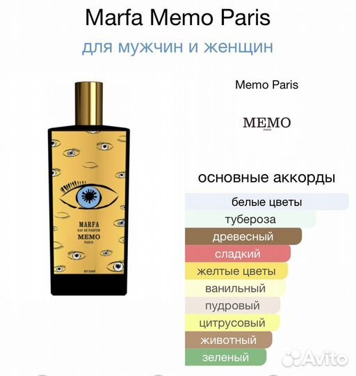 Marfa Memo Paris