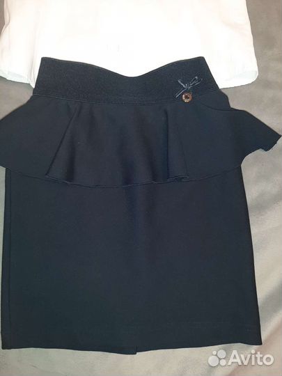 Школьная блузка р 128