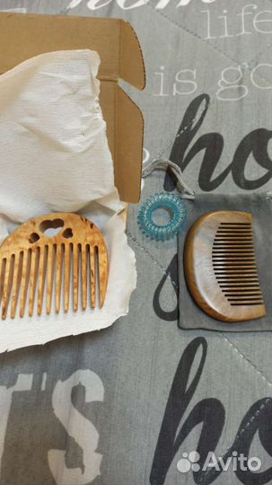 Гребень из сандалового дерева(правый)