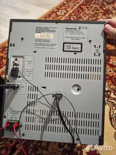 Музыкальный центр Panasonic (полностью рабочий)