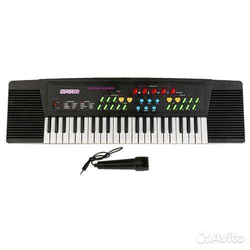 Синтезатор детский с микрофоном