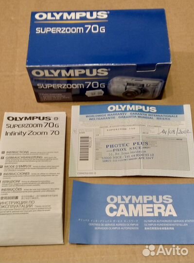 Фотоаппарат Olympus superzoom 70G