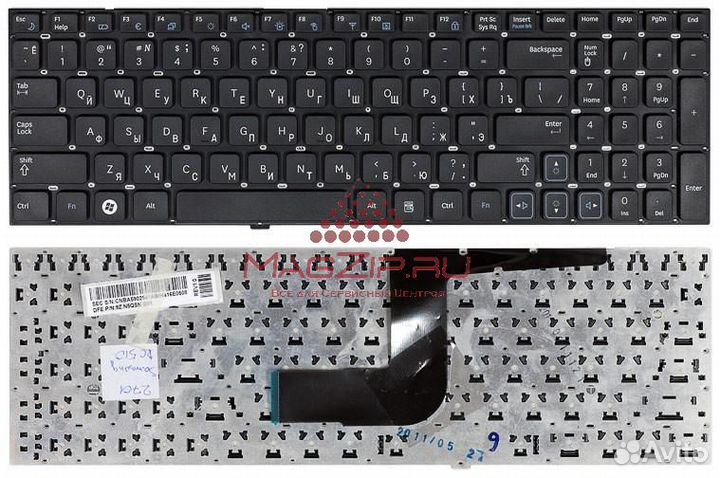 Клавиатура для ноутбука Samsung RC510, RC520