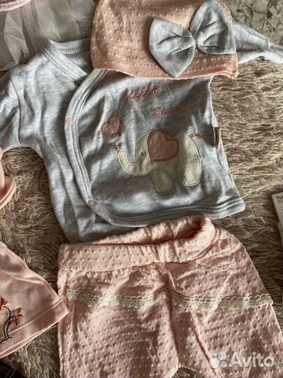 Вещи пакетом на девочку от 0 и до 1 года