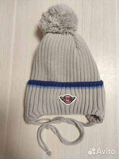 Шапка на завязках р.52-54