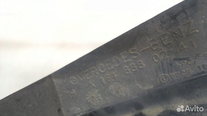 Решетка радиатора Mercedes ML W164, 2006