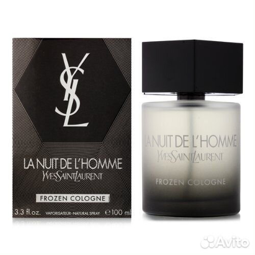 Yves Saint Laurent La Nuit de lHomme Frozen Cologne тестер 100 мл