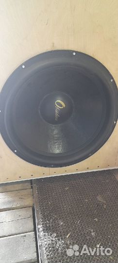 Сабвуфер Obsidian 18' и усилитель machete