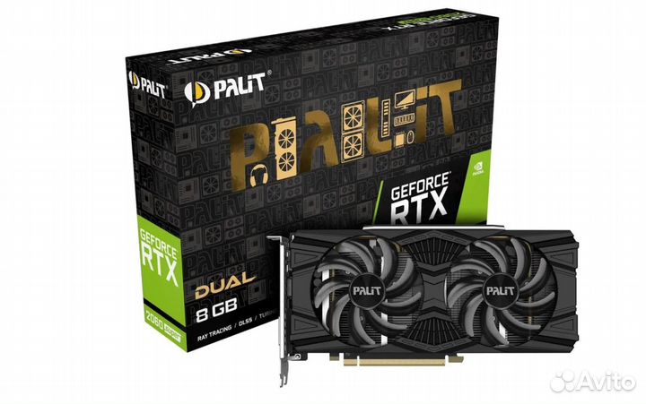 Видеокарта rtx 2060 super 8gb palit