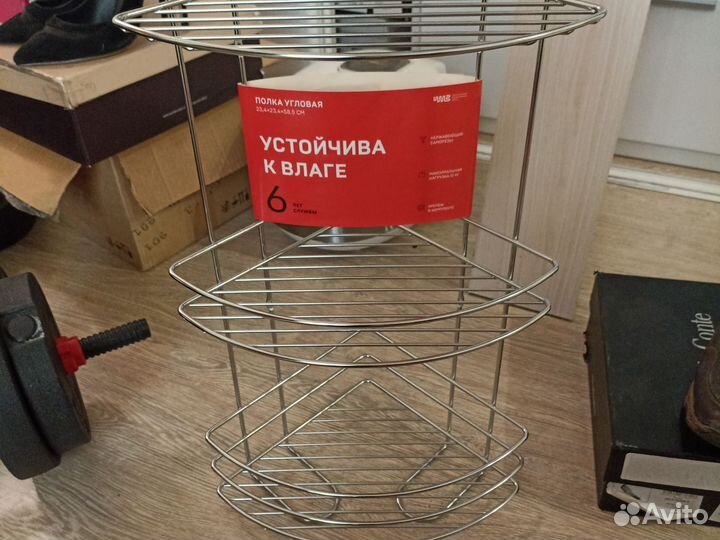 Угловая полка для ванной IKEA