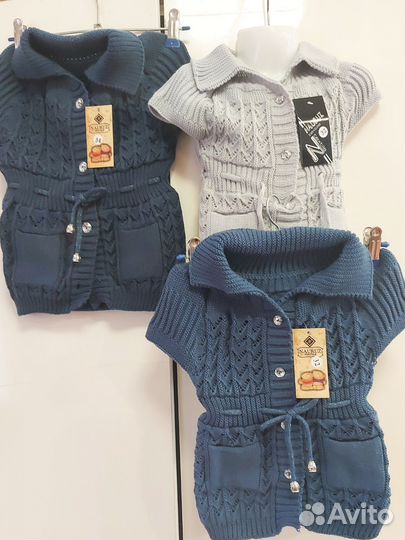 Вещи для девочек вязаный трикотаж от 2лет до10лет