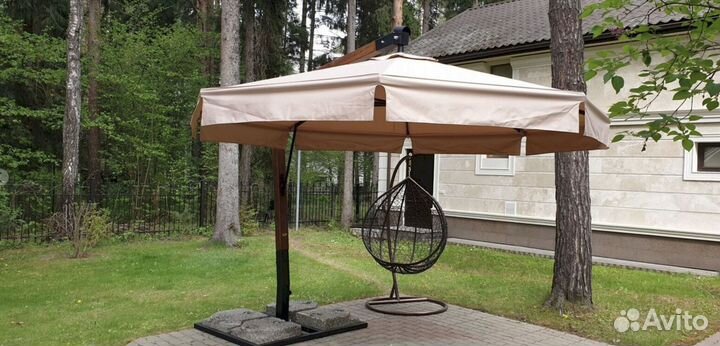 Усиленные уличные зонты для кафе от производителя