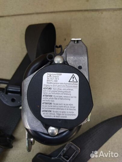 Ремень безопасности передний левый Шевроле Круз