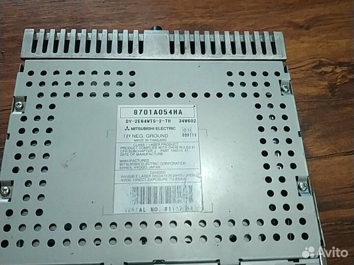 Магнитола mitsubishi l200 w523