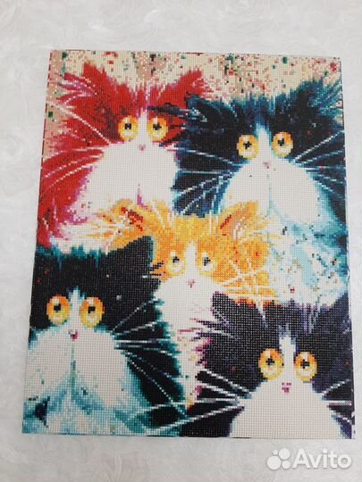 Готовые картины из алмазной мозаики