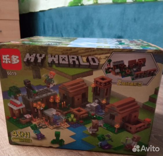 Конструктор Лего Майнкрафт my world 803 детали