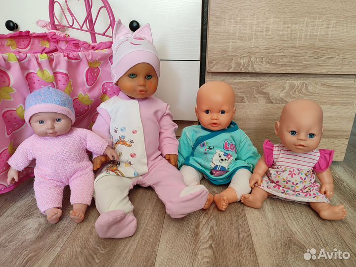 Куклы пупсы пакетом