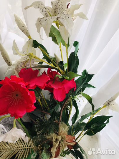Цветы Лилия орхидея искусственные