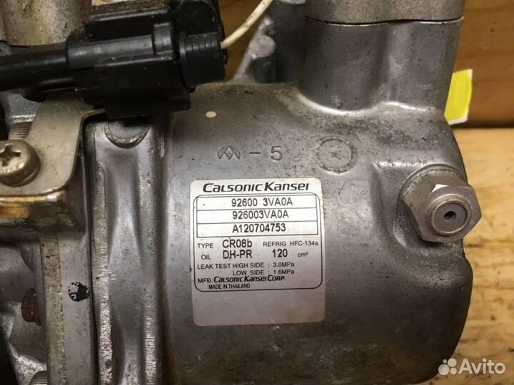 Компрессор кондиционера Nissan Note E12 HR12DE