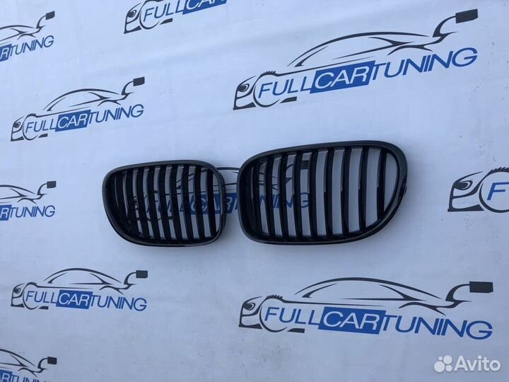 Ноздри bmw f01 чёрный глянец
