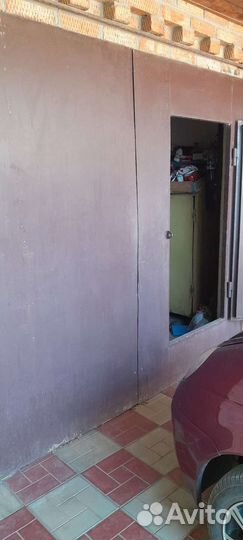 Ворота гаражные металлические бу