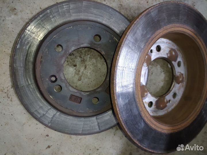 Тормозные диски киа, хёндай (задние)