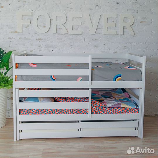 Двухъярусная кровать детская