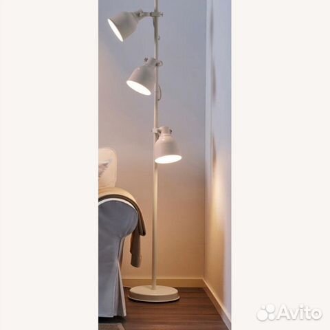 IKEA Hektar напольный светильник 3 лампы (торшер)