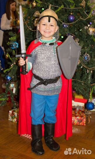 Костюм богатыря на мальчика 4-5 лет