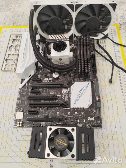 Процессор i7 6700K + мать Asus Z170-A