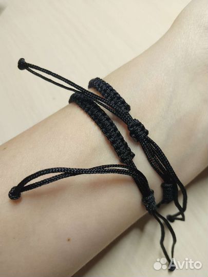 Браслеты красная/ черная нити с деревом жизни