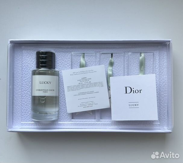 Dior lucky eau de parfum 40 мл набор