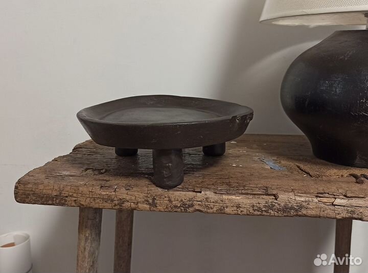 Ваза, подставка, поднос, тарелка деревянная