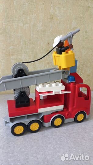 Пожарная машина лего дупло