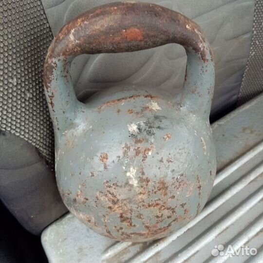 Гиря 16 кг СССР