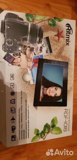 Цифровая фоторамка Ritmix Rdf-1018
