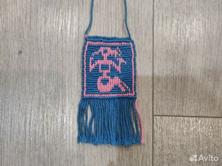 Подвеска/брелок/мини панно знак зодиака Дева, Весы