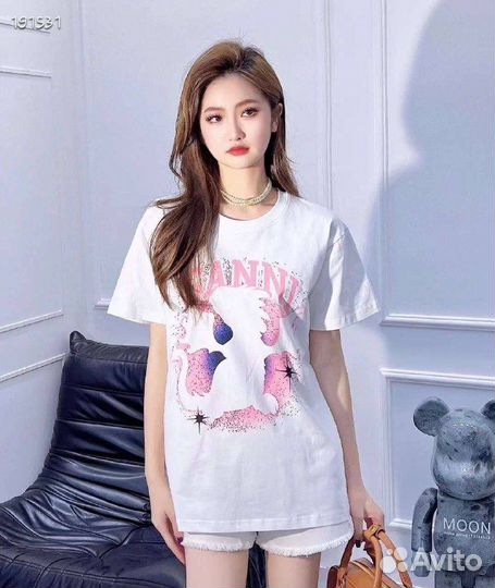 Футболка Ganni