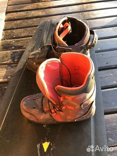 Крепления для вейкборда slingshot