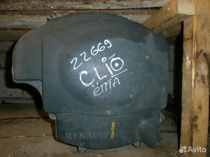 Корпус воздушного фильтра renault clio