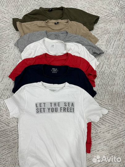 Пакет мужских маек и кофта
