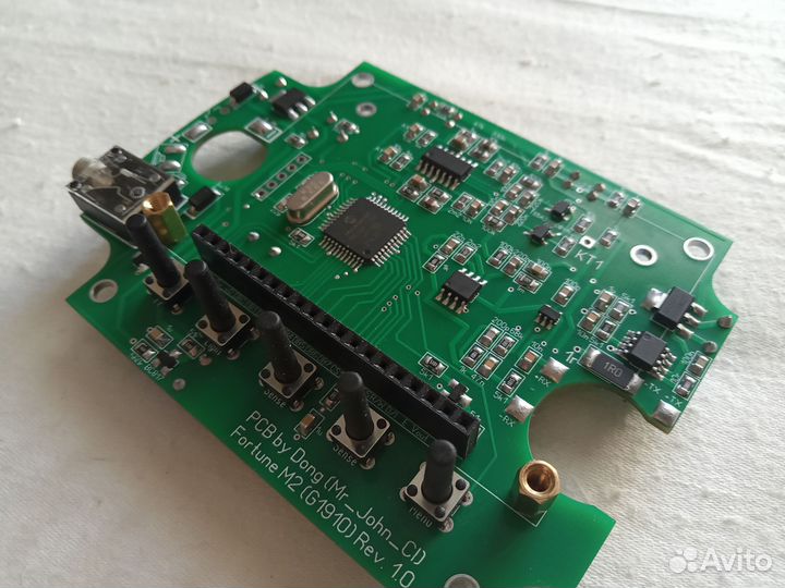 Печатная плата металлоискателя Фортуна М2