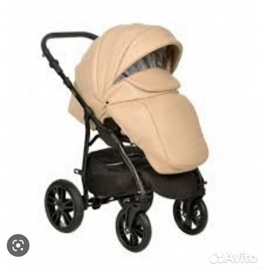 Коляска 2 в 1 эко кожа