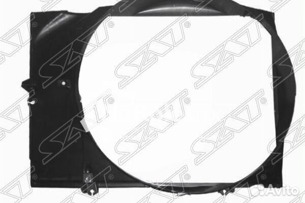 Диффузор радиатора toyota land cruiser 100 2uzfe 9