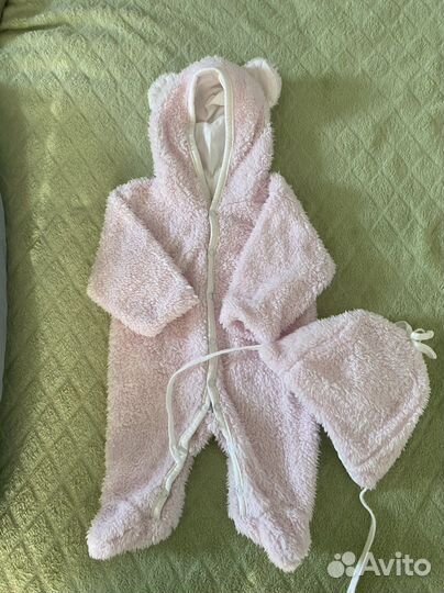 Комбинезон на выписку для девочки