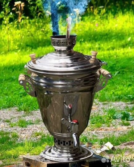 Самовар на дровах