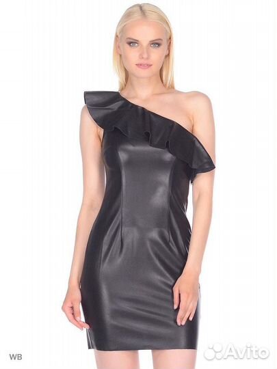 Платье Lime кожзам