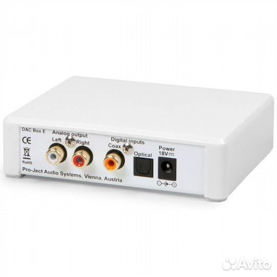 Цап Pro-Ject DAC BOX E white